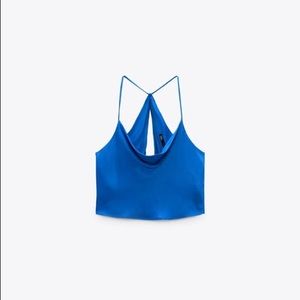 ZARA SATIN CAMISOLE